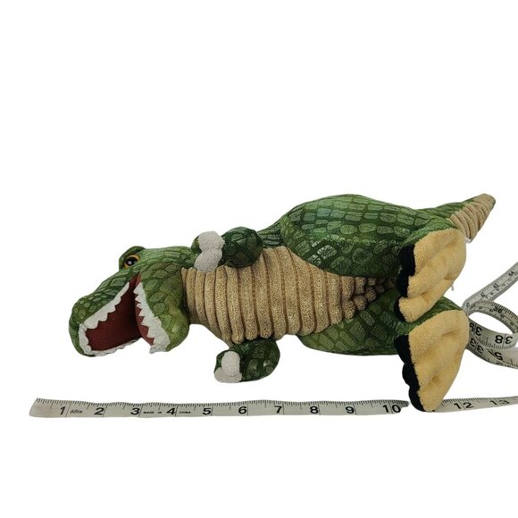 Fiesta T-Rex Plush Dinosaur Tyrannosaurus Rex Green Stuffed Animal Toy Lizard - Picture 9 of 10